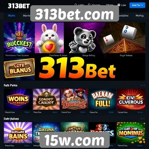 313bet.com oferece variedade em jogos de cassino
